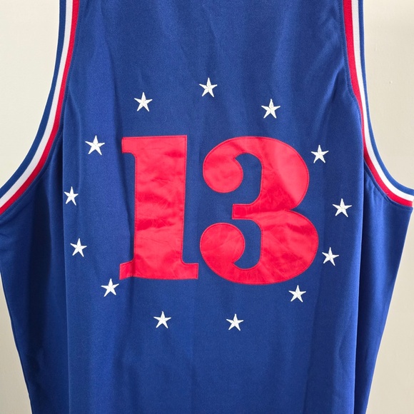 1964-65 Wilt Chamberlain Throwback NBA Jersey 2XL - Mitchell and Ness - - Picture 9 of 11